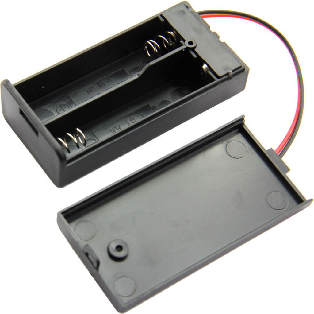 Batteriehalter für 2 Mignonzellen (AA)