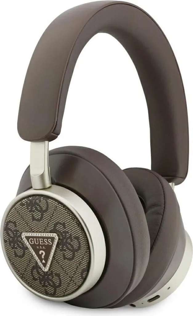 Casque sans fil Guess marron : fini les bruits avec la technologie ENC