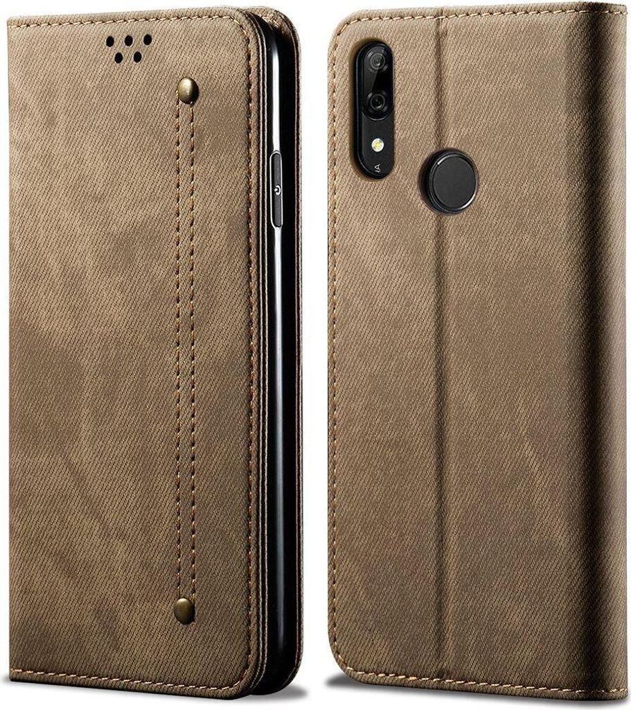 Huawei Y9 Prime 2019 Hülle, LaimTop Denim Leder Brieftasche Magnetverschluss Flip Bookstyle Schutzhülle mit Standfunktion für Huawei Y9 Prime 20...