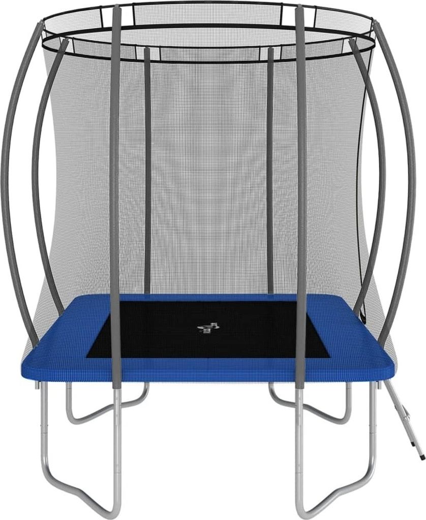 "SALE 2026"Trampoline - Blau Trampolin-Set Rechteckig 274x183x76cm 150 kg Stabli Möbel3412471