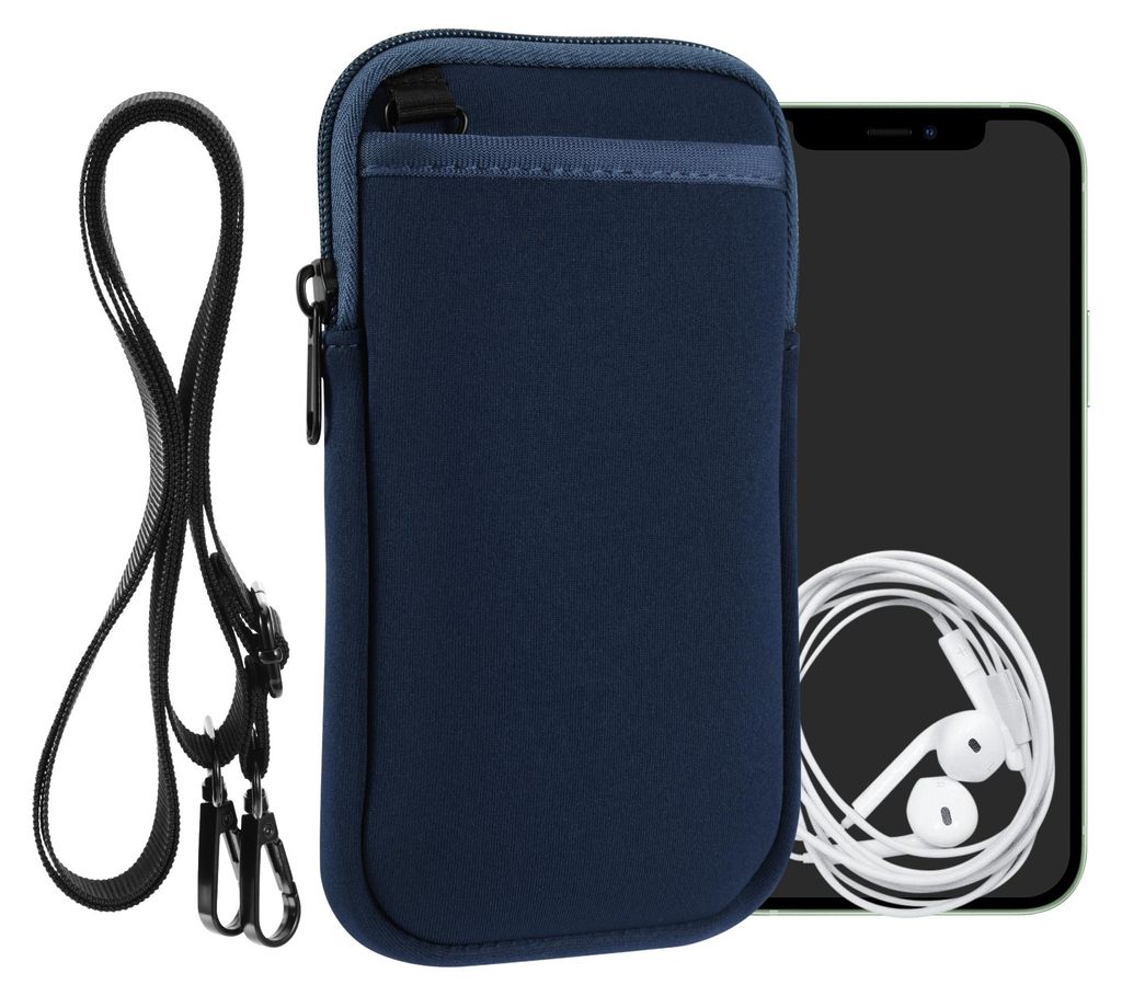 kwmobile Handy Tasche zum Umhängen für XXL - 7" - Hülle mit Produktbild 