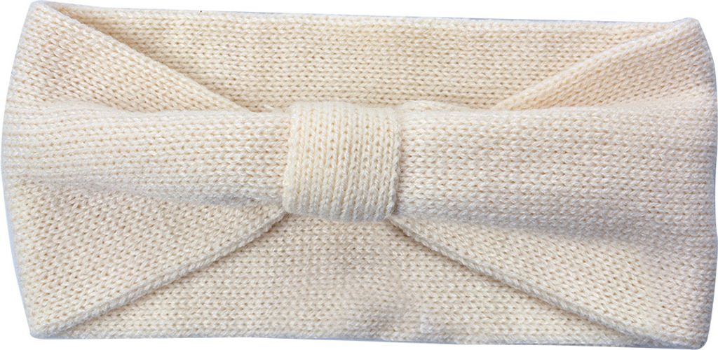 Clayre & Eef Stirnband Frauen 10x22 cm Beige Synthetisch