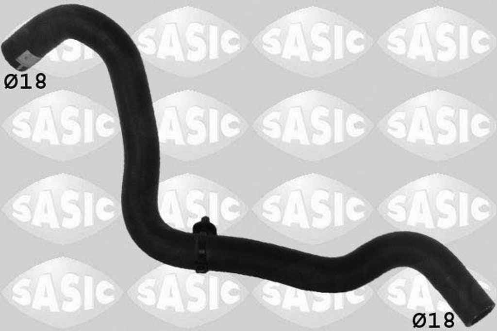 SASIC Kühlerschlauch Wasserschlauch für RENAULT LAGUNA III Grandtour (KT0/1) 3404115