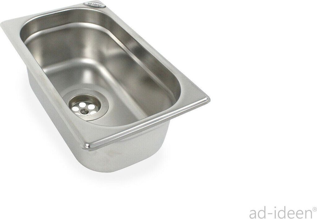 lavello in acciaio inox da 1 1/2" Lavello 265x160x150 mm Immagine del prodotto 