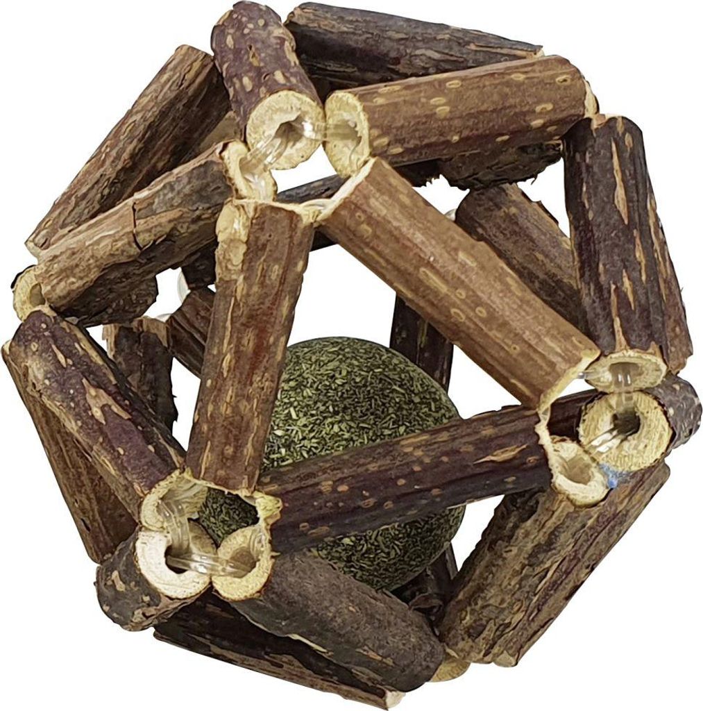 NOBBY Ball mit gepresster Catnip Kugel, Ø 8 cm