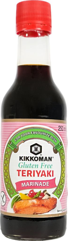 Kikkoman Glutenfreie Teriyaki Marinade 250ml | Würzsauce Produktbild 