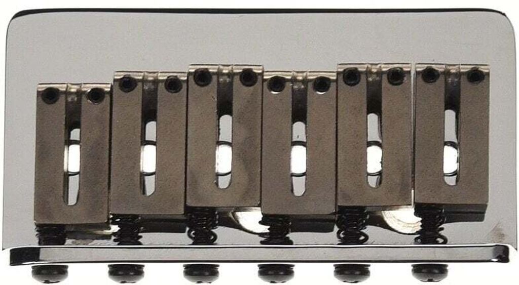 Fender Bridge Assembly American Hardtail Strat '86-'07 Chrome Gitarrenbrücke