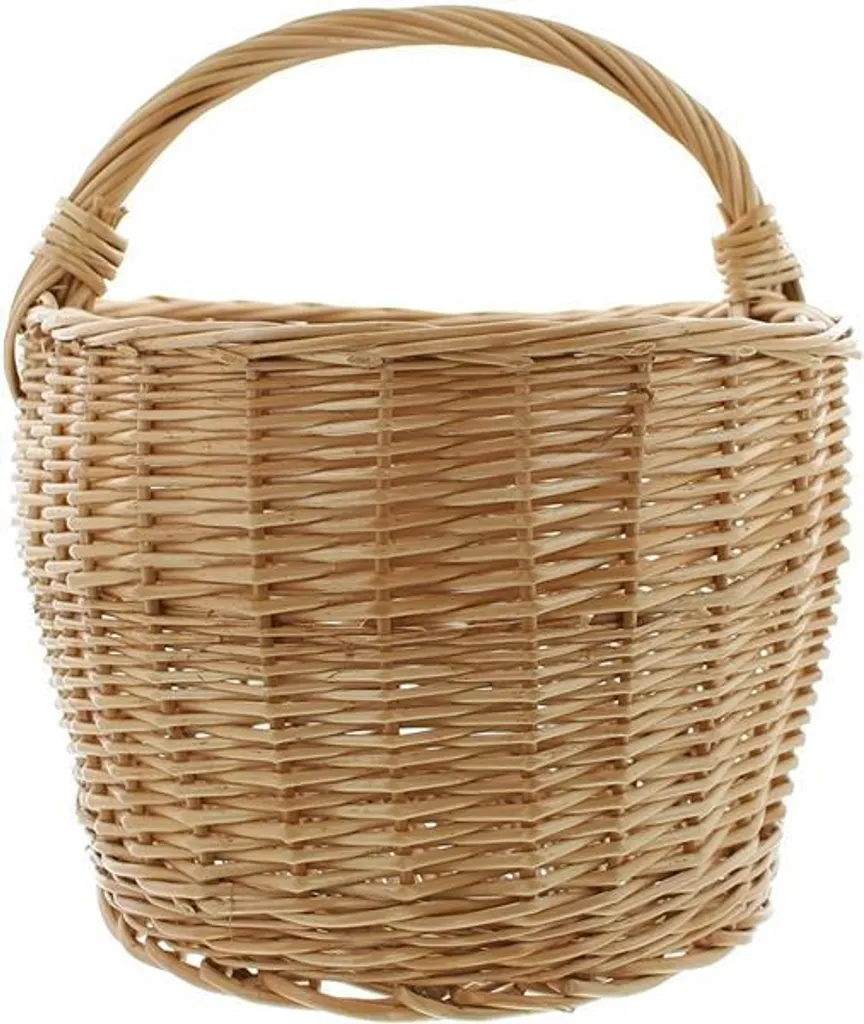 Panier en osier robuste 50 cm : la solution durable pour vos courses