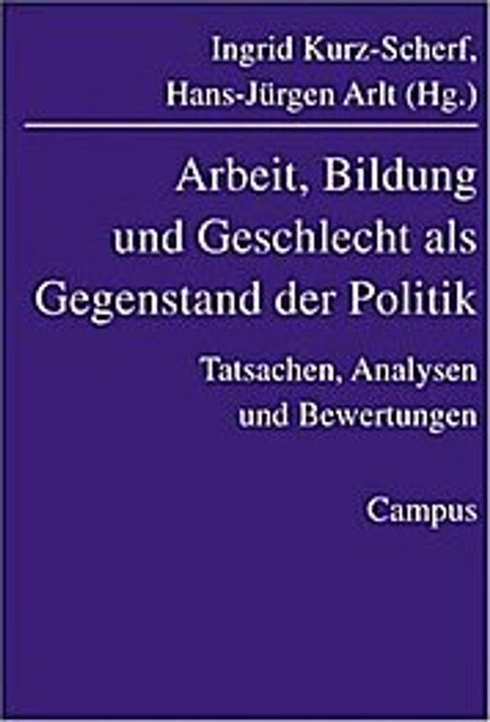Arbeit, Bildung und Geschlecht