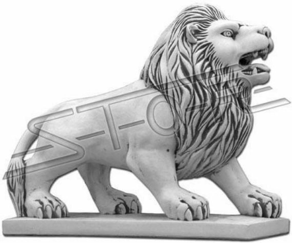 Löwe Gartenfigur Terrassen Garten Skulptur Figuren Skulpturen Statuen S203009