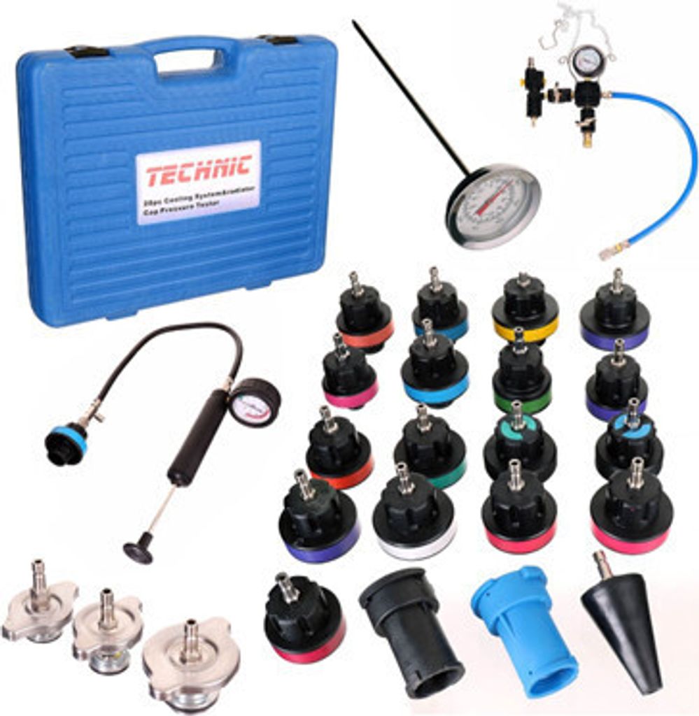 Dichtheitsprüfgerät für das Kühlsystem Kühlerprüfgerät mit 28.