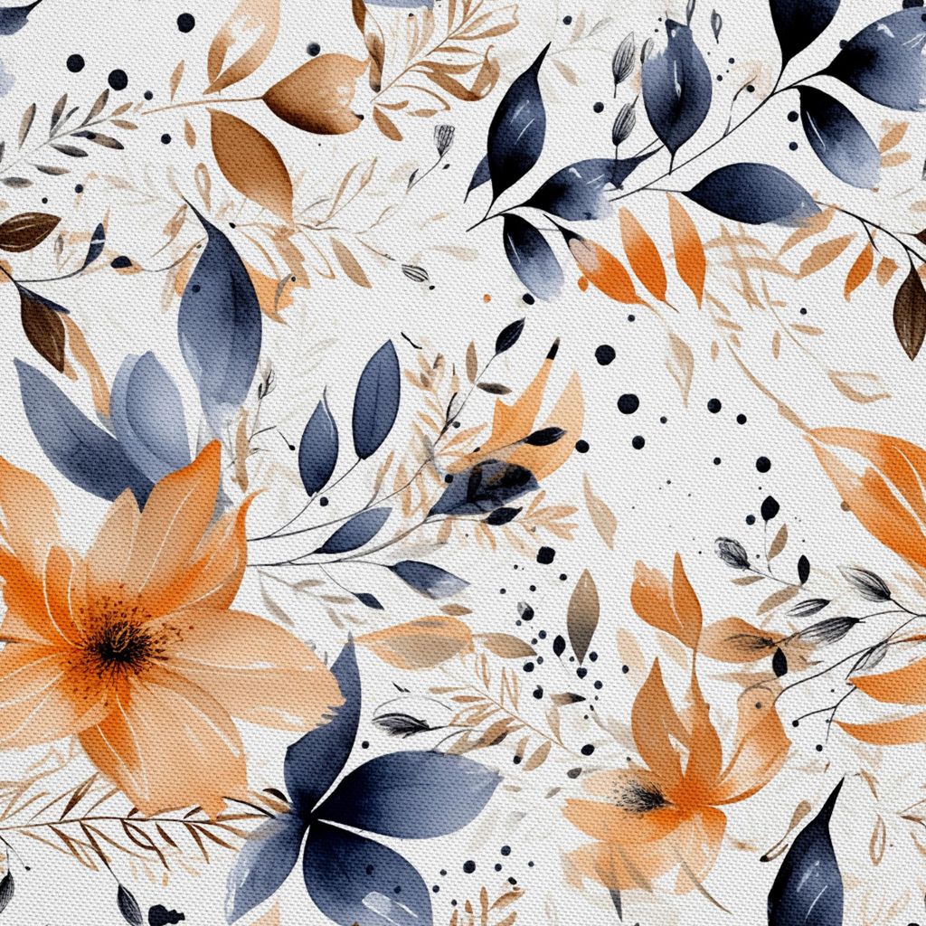 OUTDOOR DEKOSTOFFE OXFORD - Blumen- DX2093