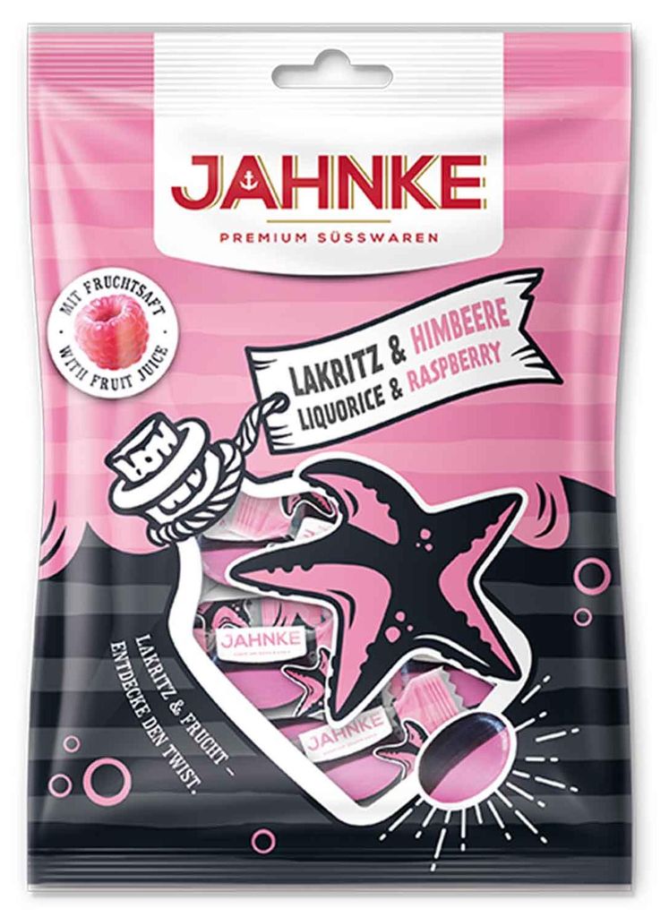 Jahnke Lakritz & Himbeere 125g Produktbild 