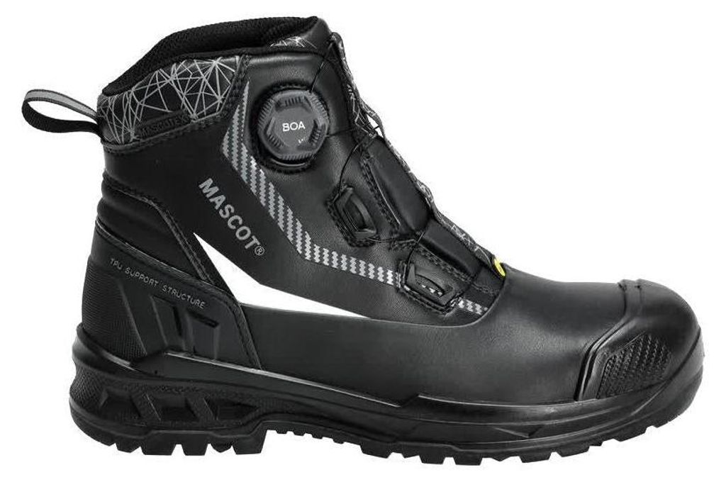 MASCOT Sicherheitsstiefel Schwarz S7S Schwarz 48