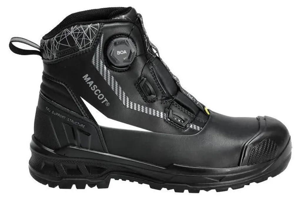 Bottes de sécurité S7S Mascot Noir 1142 pour chantiers et industrie