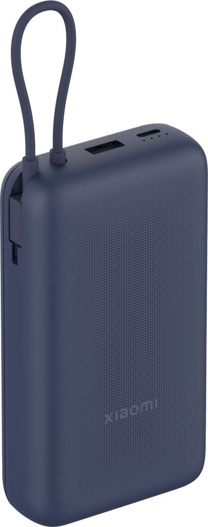Xiaomi 33W Banca di potenza 20000mAh (cavo integrato) Blu Immagine del prodotto 