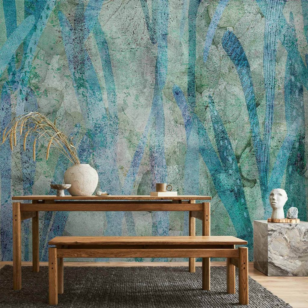 Vlies Fototapete - Liquid Nature 400x280 cm Abstrakt f-A-0904-a-a
