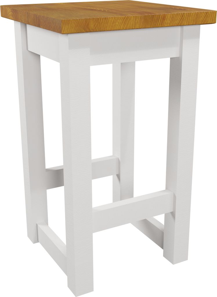 Rustikálne 55 cm | Dub Teak Stolička Sedadlo Stolička Obrázok produktu 