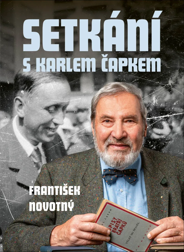 Livre d'histoire littéraire sur Karel Čapek par F. Novotný