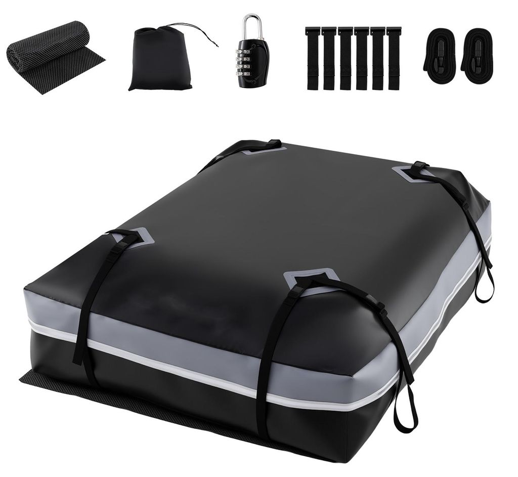 KOMFOTTEU 450L Auto Dachbox, wasserfester Dachkoffer mit 10 Produktbild 