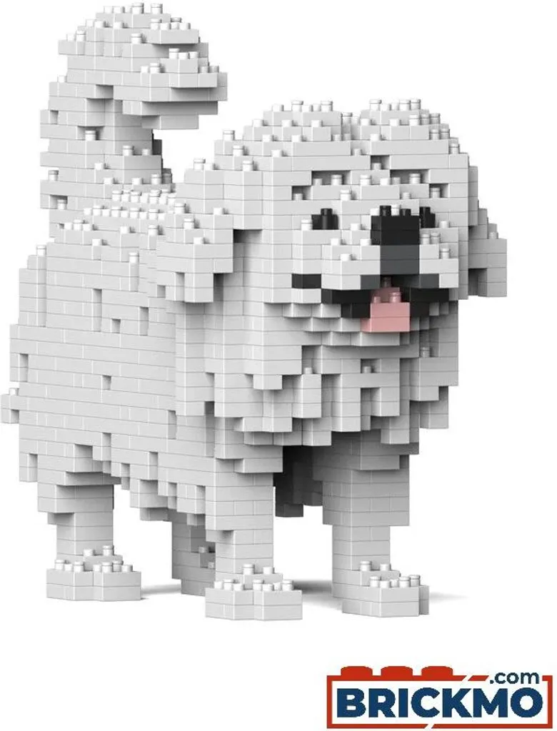 Statue Pékinois Solide sans Colle - JEKCA Bricks ST19PT32 Incassable