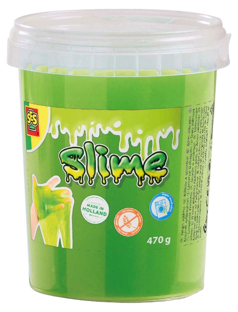SES Creative 15031 Neon Grüner Schleim im Becher 470g - Produktbild 