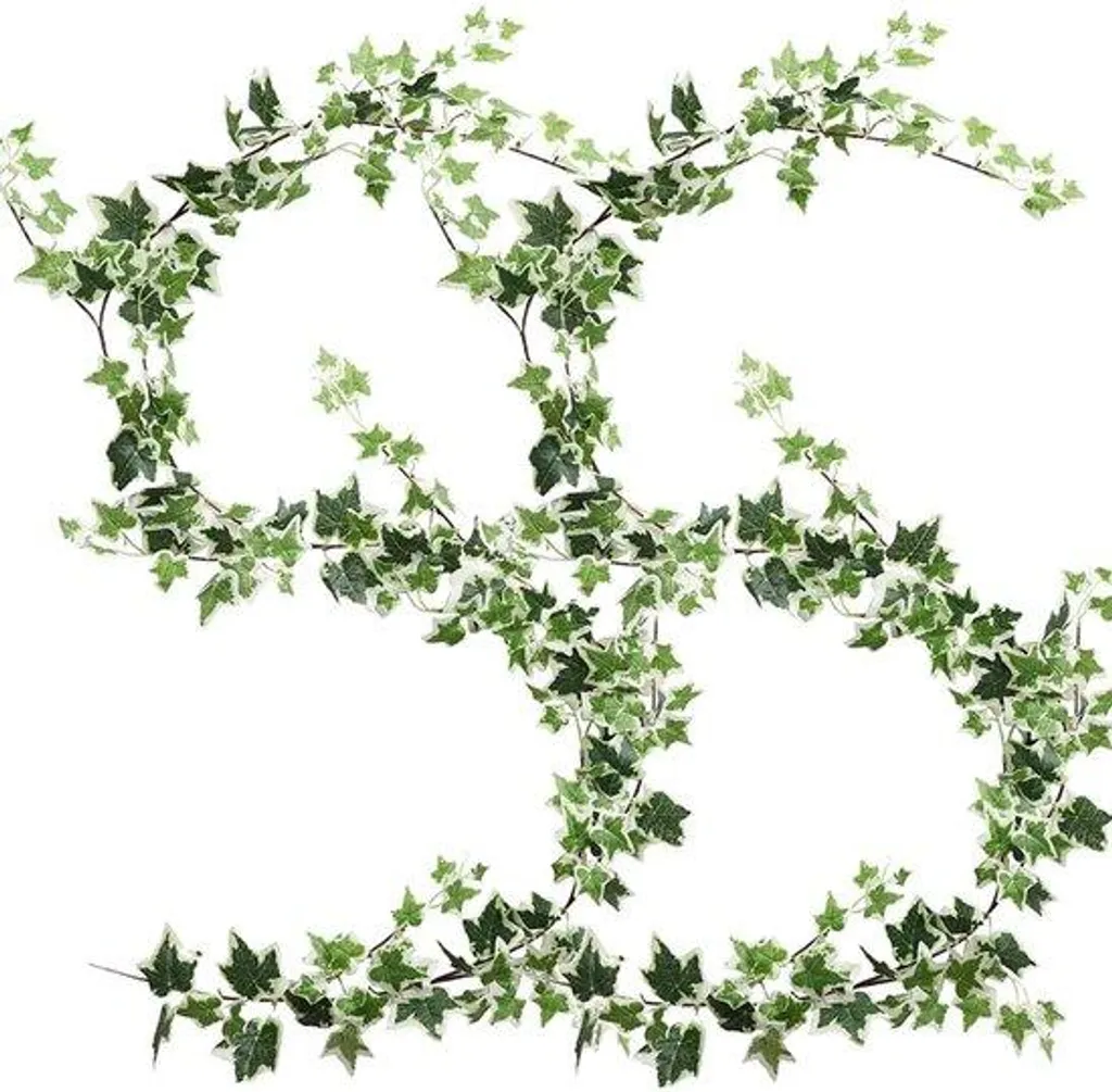 Lierre artificiel mural pour cacher défauts et décorer jardin 2pcs