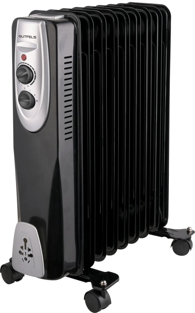 Gutfels Ölradiator HR 32009 sw | 9 Rippen | 2000 Watt | 3 Produktbild 