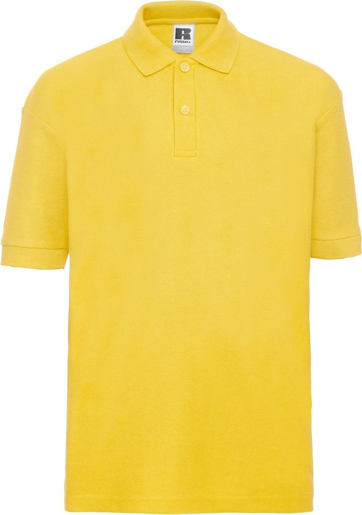 Russell - Poloshirt für Kinder RW10060 (128) (Gelb)