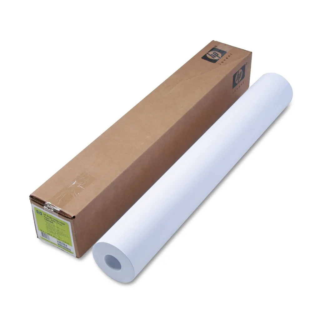 Rotolo Plotter HP Fibra Legno 91.4cm x 91.4m - Opaco Bianco