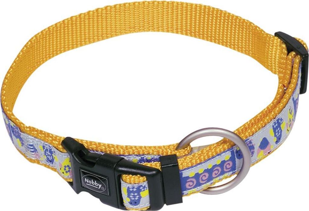 Nobby Halsband "Style" L: 15-21 cm; B: 10 mm, orange
