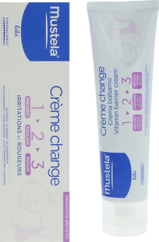 Mustela Crème Bébé Change 1>2>3> Image du produit 