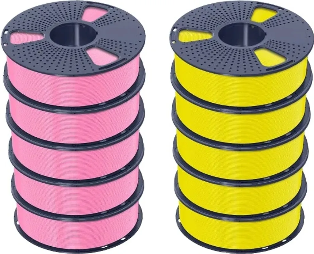 Filament HS-PLA YL PK 1.75mm pour Impression 3D Rapide, 100% Sans Bulles