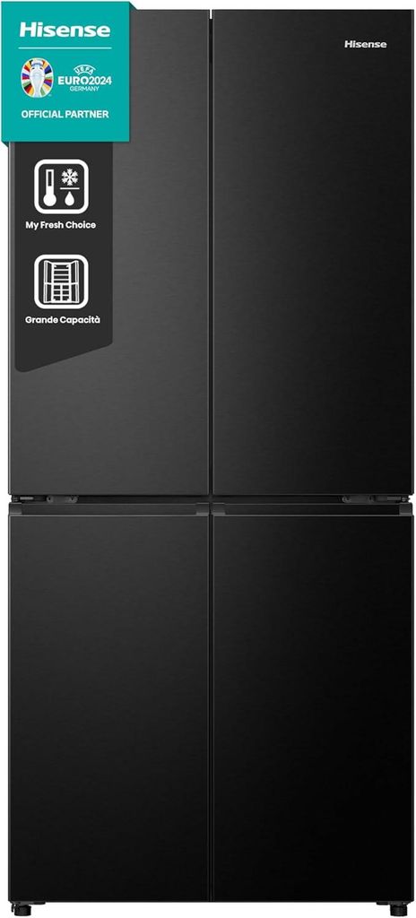 Hisense RQ5P470SAFE 4-deurs multidoor koelkast 483 liter Productafbeelding 