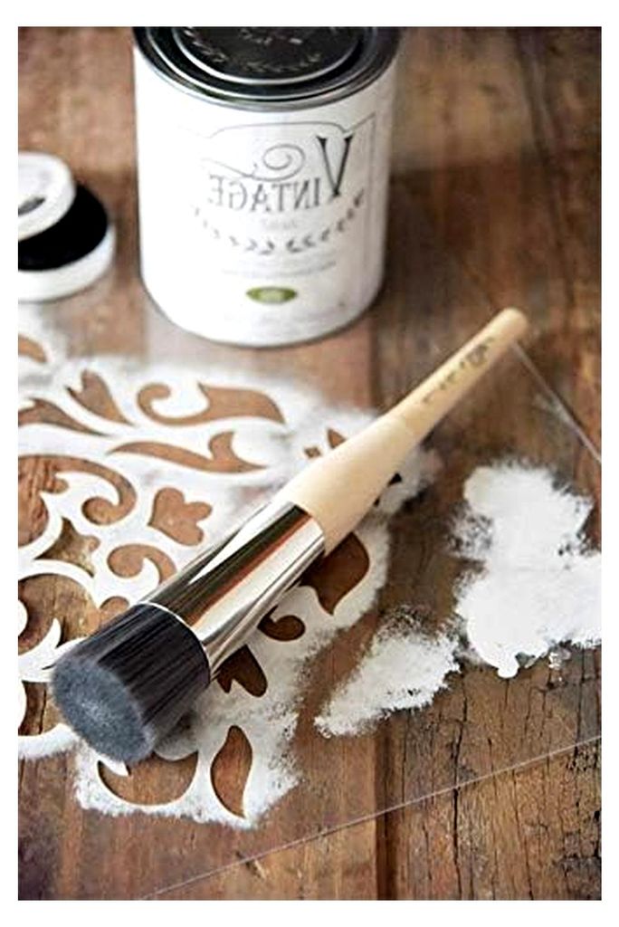 Jeanne d ́Arc linving Pinsel Brush Schablonen Pinsel Professional 2,5cm Rundpinsel Paint 700392