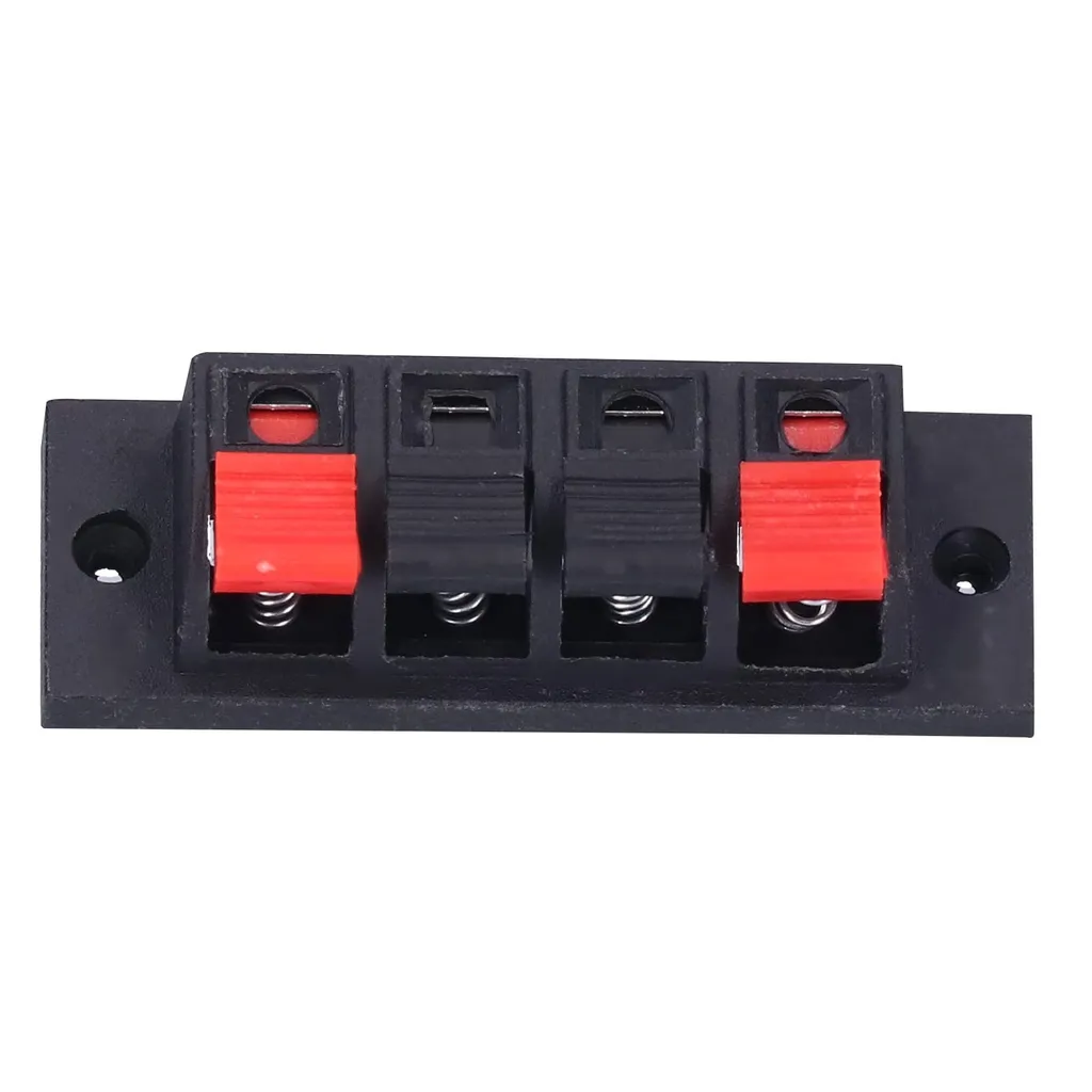 Morsetto Altoparlanti 4 Vie - Connessione Rapida per Progetti Audio