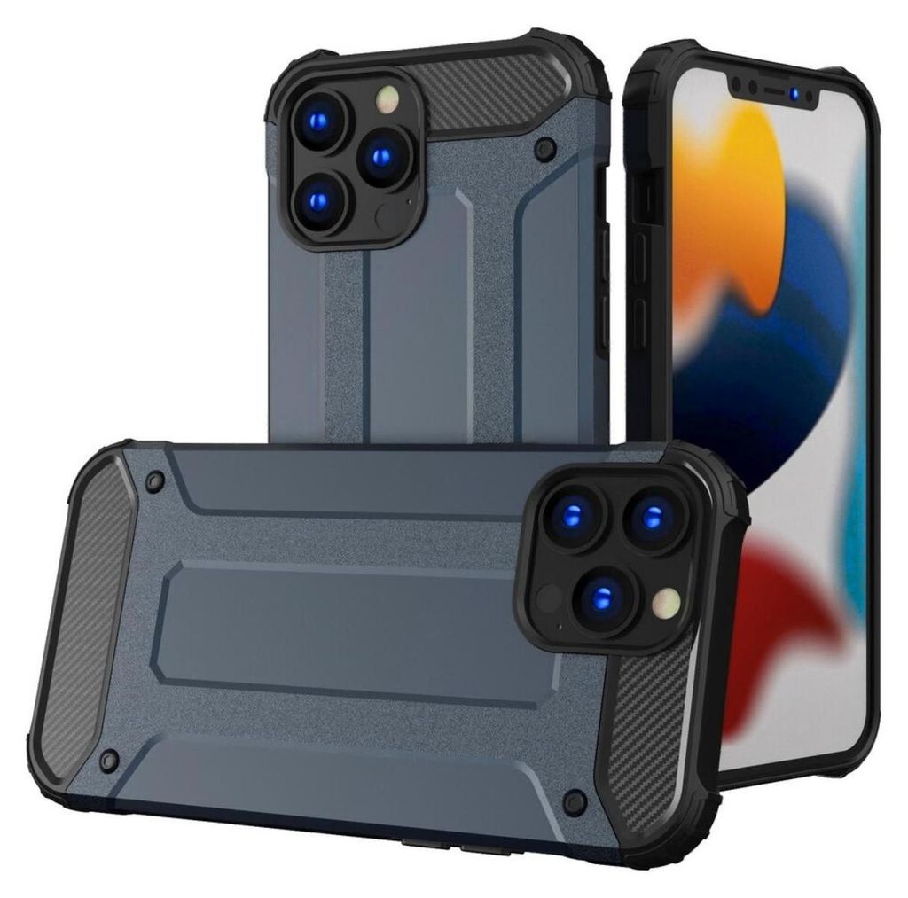 Hybrid Armor Hülle für Samsung Galaxy S25 Ultra - Blau KP39792