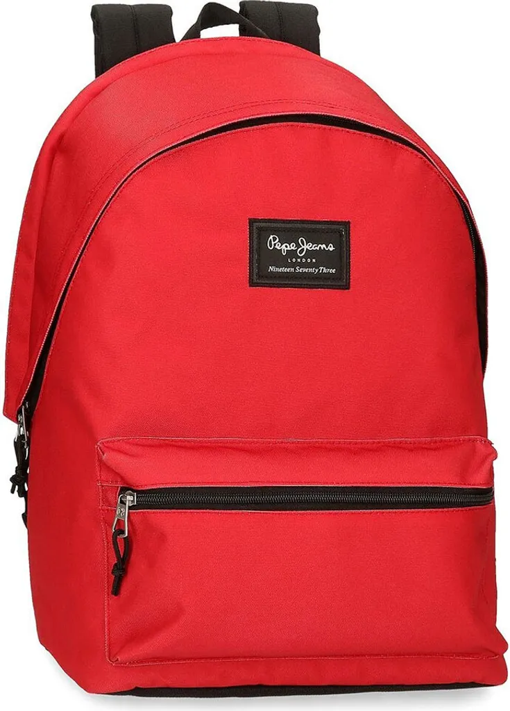 Tennis Pepe Jeans Homme Rouge Bleu en Textile Respirant contre la Chaleur
