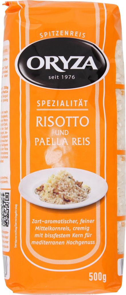 Oryza Risotto und Paella Reis 500g Produktbild 