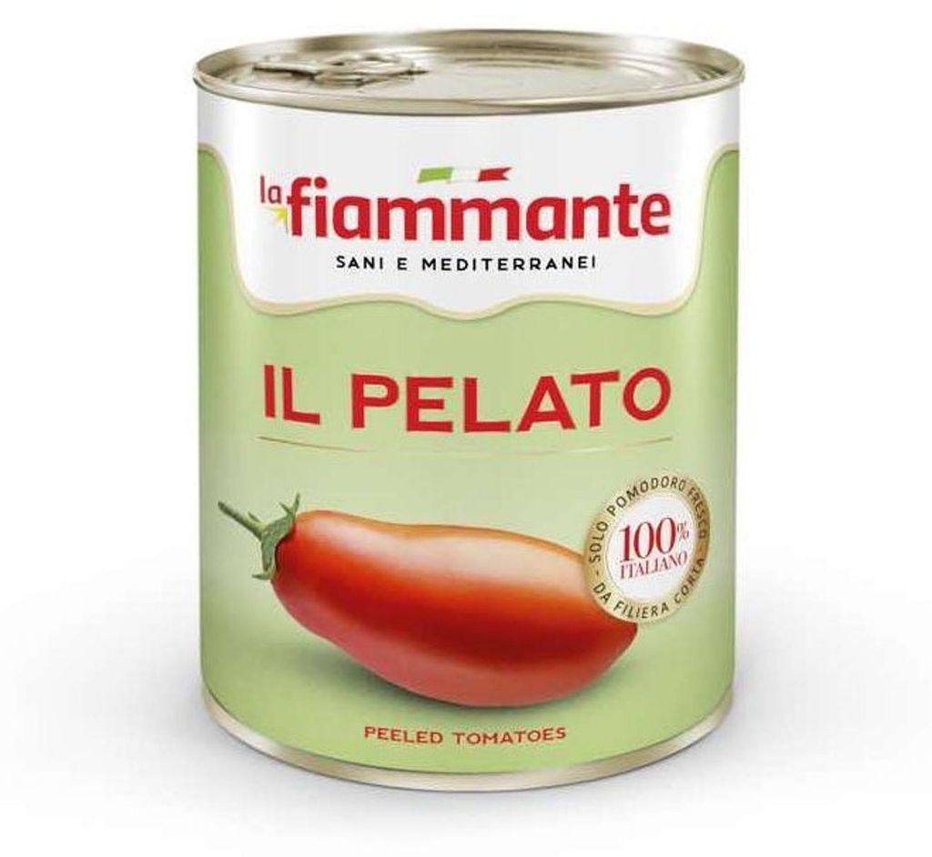 Tomates pelées La Fiammante, 800 g Image du produit 