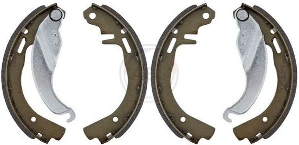 A.B.S. Bremsbackensatz Trommelbremse Hinten für OPEL Corsa A CC (S83) 200mm 8791