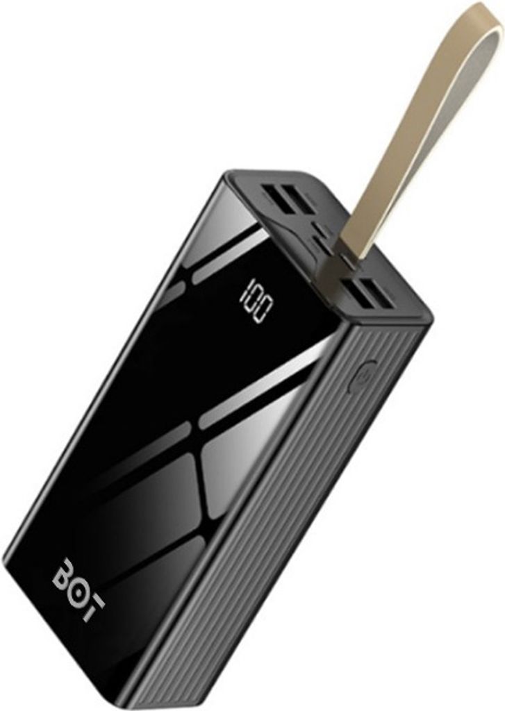 BOT Powerbank mit großer Kapazität P5 - 50 000 mAh schwarz