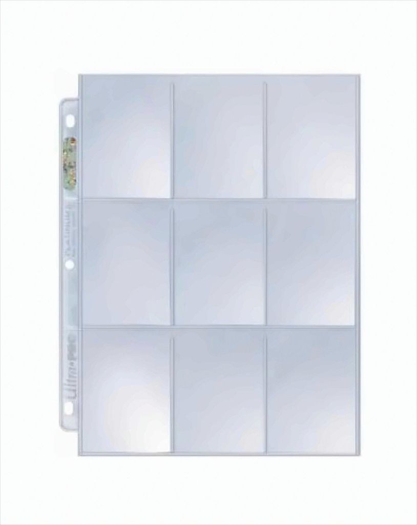 ULTRA PRO 81320 9-Pocket Platinum Pages Produktbild 