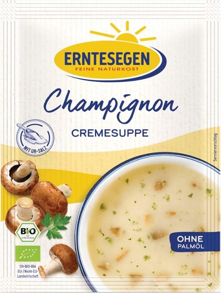Crema di brodo - Funghi 40g Immagine del prodotto 