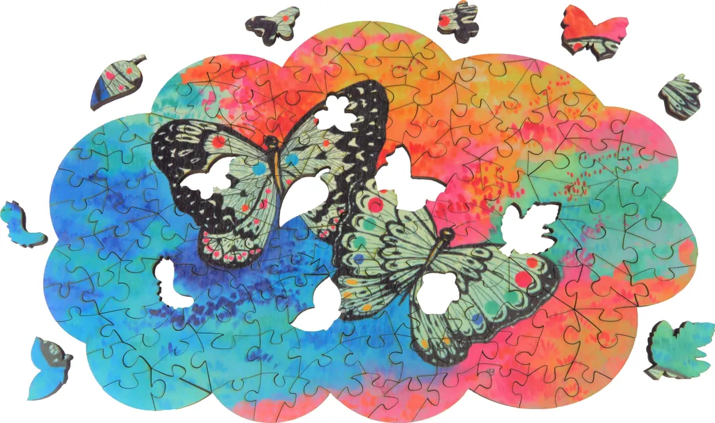 Puzzle Bois The Wild Puzzle 140 Pièces : Modèle Enchanted Stroll