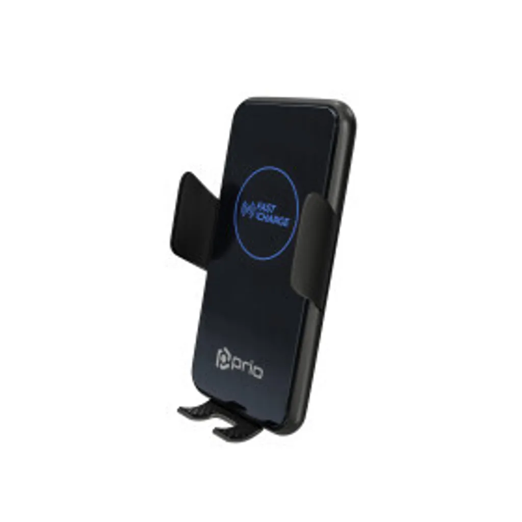 prio caricatore rapido wireless per auto 15W (USB C) nero