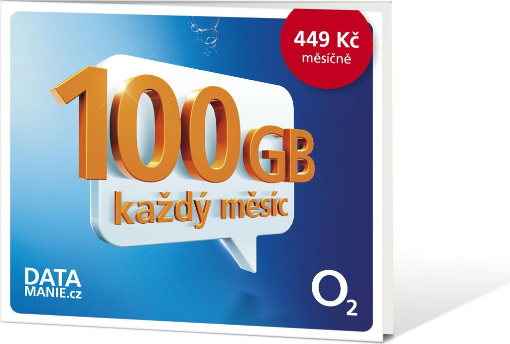 O2 Datamania 100 GB Obrázok produktu 