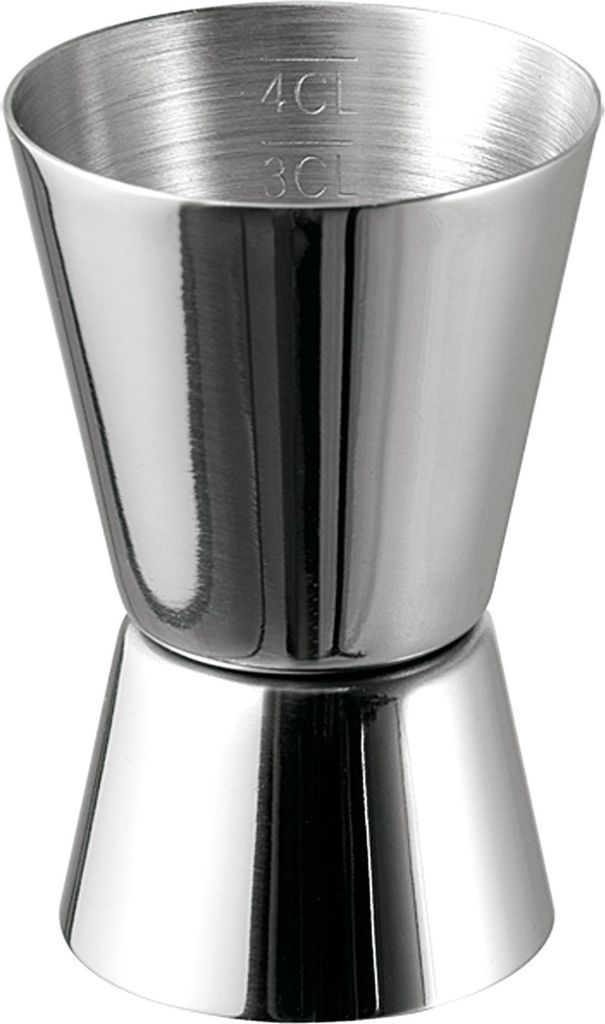 APS Cocktail-Barmaß 2/4 cl Edelstahl 7cm Obrázok produktu 