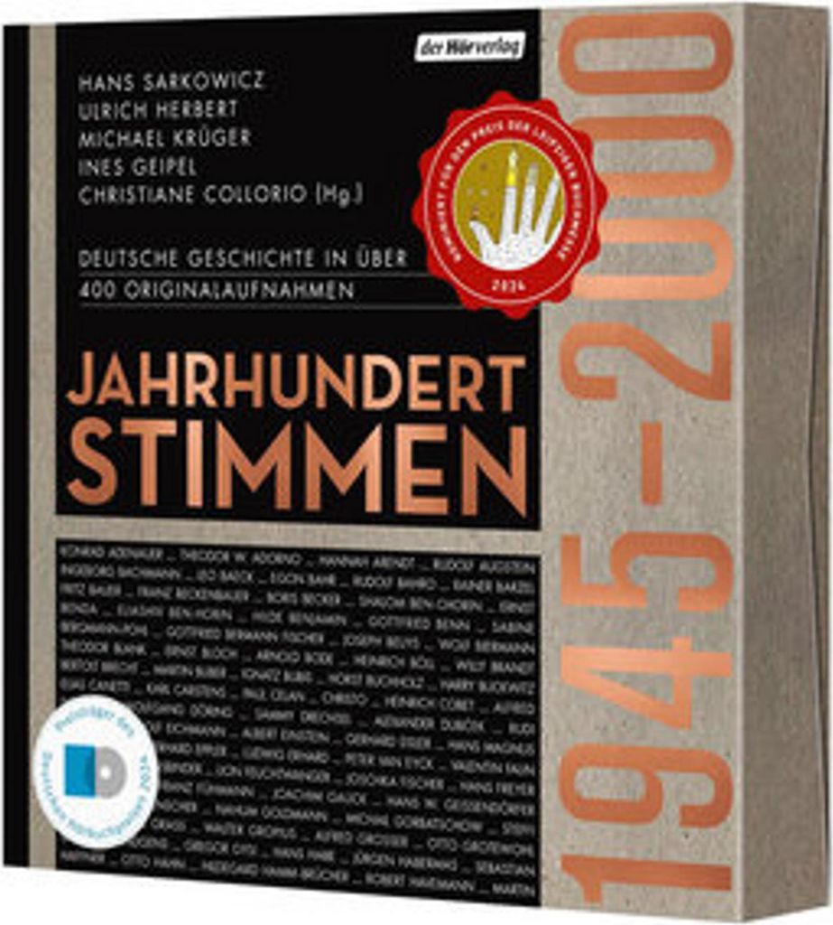 Jahrhundertstimmen 1945-2000 - Deutsche Geschichte in über 400 Originalaufnahmen