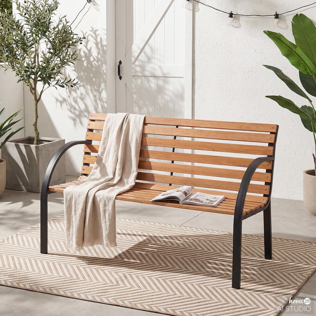 home24 Gartenbank - Massivholz Produktbild 